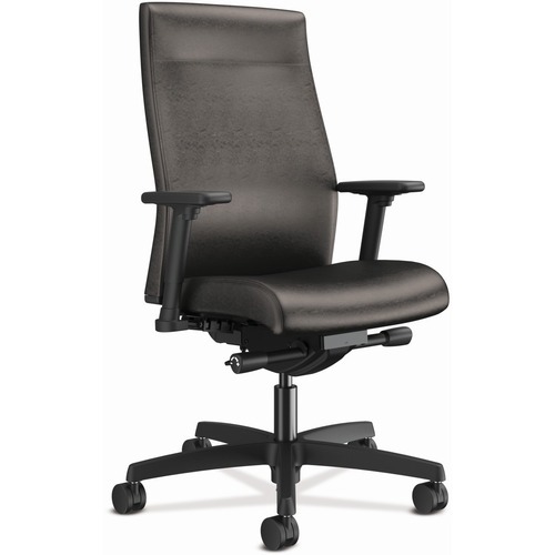 Task Chair: Vinyl, Black